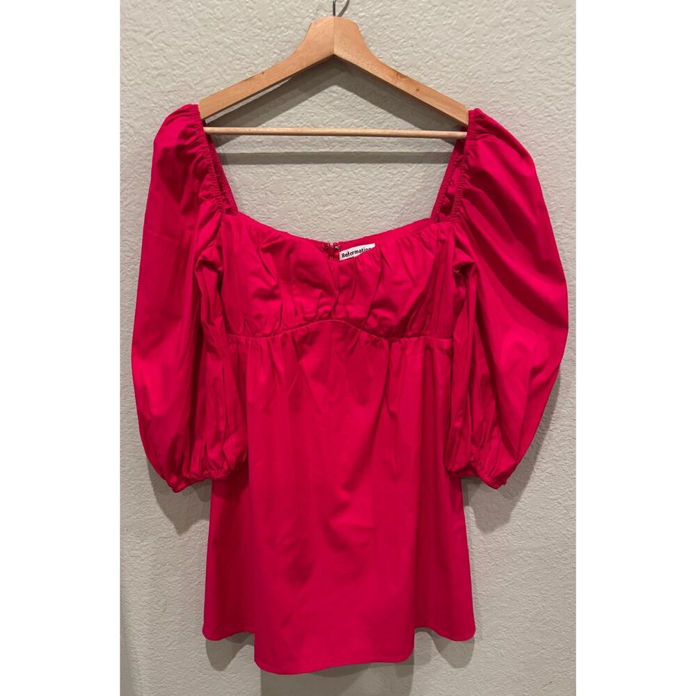 Reformation Farley Dress in Corvette Size 4 - Picture 7 of 7
